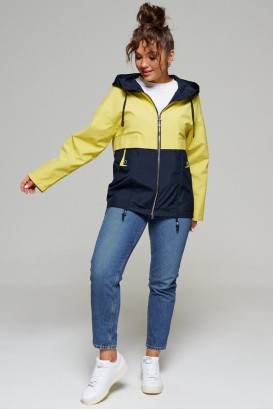 Куртка BEAUTIFUL & FREE 6170 жёлто-синий
