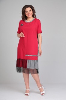 Платье DIAMANT 1882  Красный