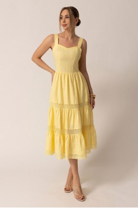 Платье Golden Valley 4987-1  Желтый