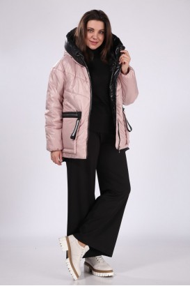 Куртка Lady Secret 7289  Розовый + черный