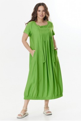 Платье МАГИЯ МОДЫ 2410  Зеленый