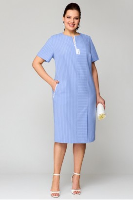 Платье Мишель стиль 1195 Голубой