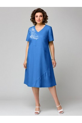 Платье Мишель стиль 1196  Синий