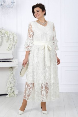 Платье Ninele 7436 Белый