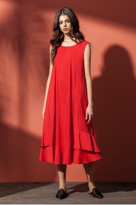 Платье Nova Line 5786 красный