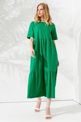 Платье PANDA 77183w Зеленый