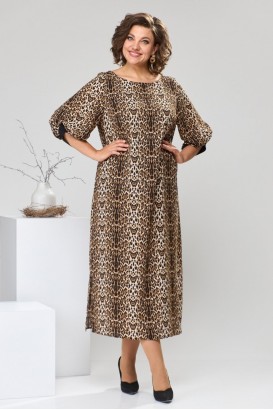 Платье Romanovich style 1-2442 Леопард