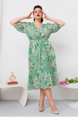 Платье Romanovich style 1-2635 Зеленый