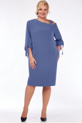Платье Тэнси Тэнси М-360 голубой ирис