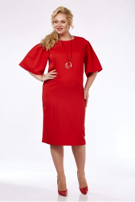 Платье Vilena Fashion 927 красный