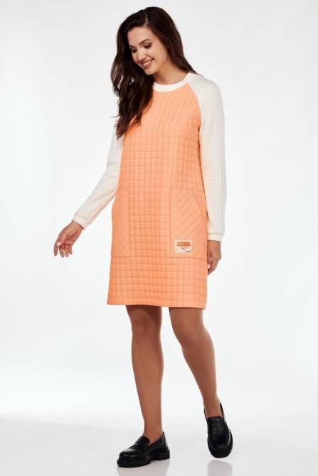 Платье Мублиз 119 Апельсиновый