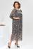 Платье Romanovich style 1-2442 Чёрный + серый