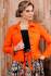 Комплект Мода Юрс 2400 Ярко-оранжевый + черные марки