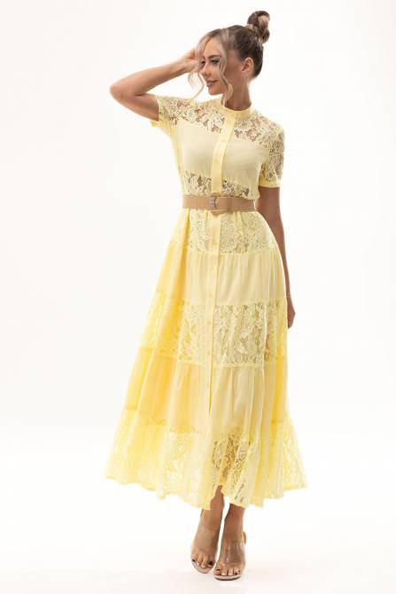 Платье Golden Valley 4917-1  Желтый