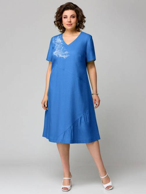 Платье Мишель стиль 1196  Синий